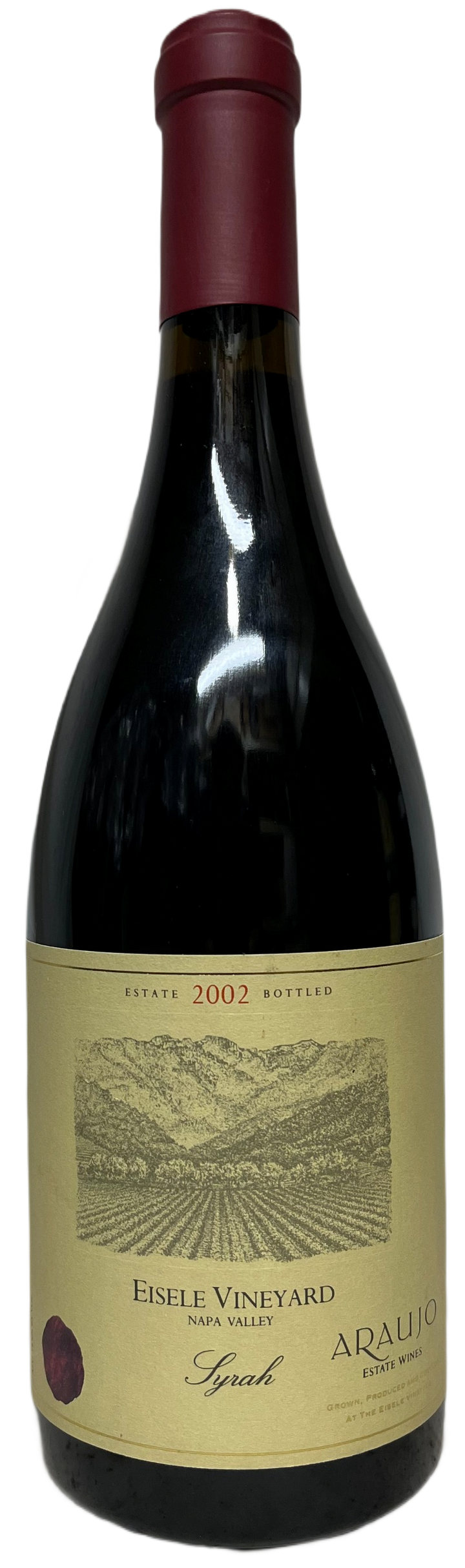 2002 Araujo Estate Napa Valley Eisele Vineyard Syrah