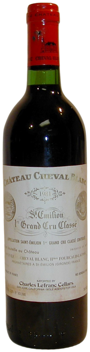 1981 Cheval Blanc St Emilion