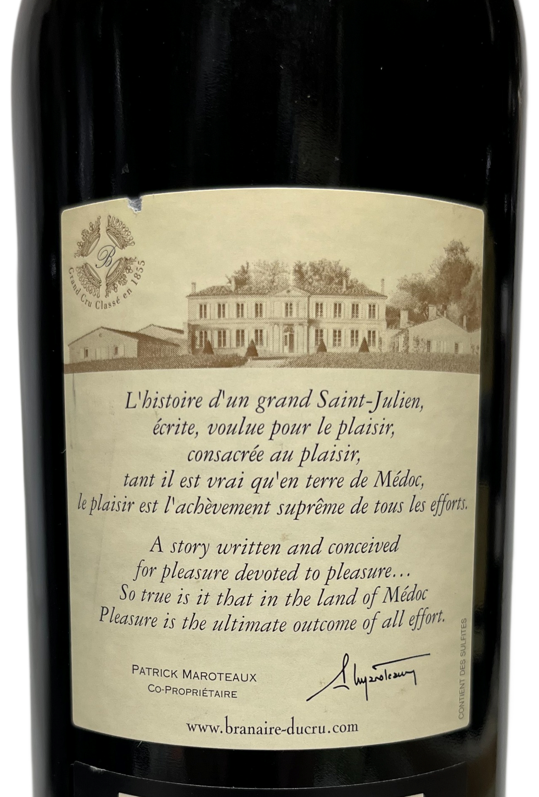 2005 Branaire Ducru St Julien