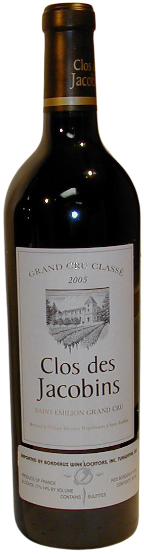2005 Clos des Jacobins St Emilion