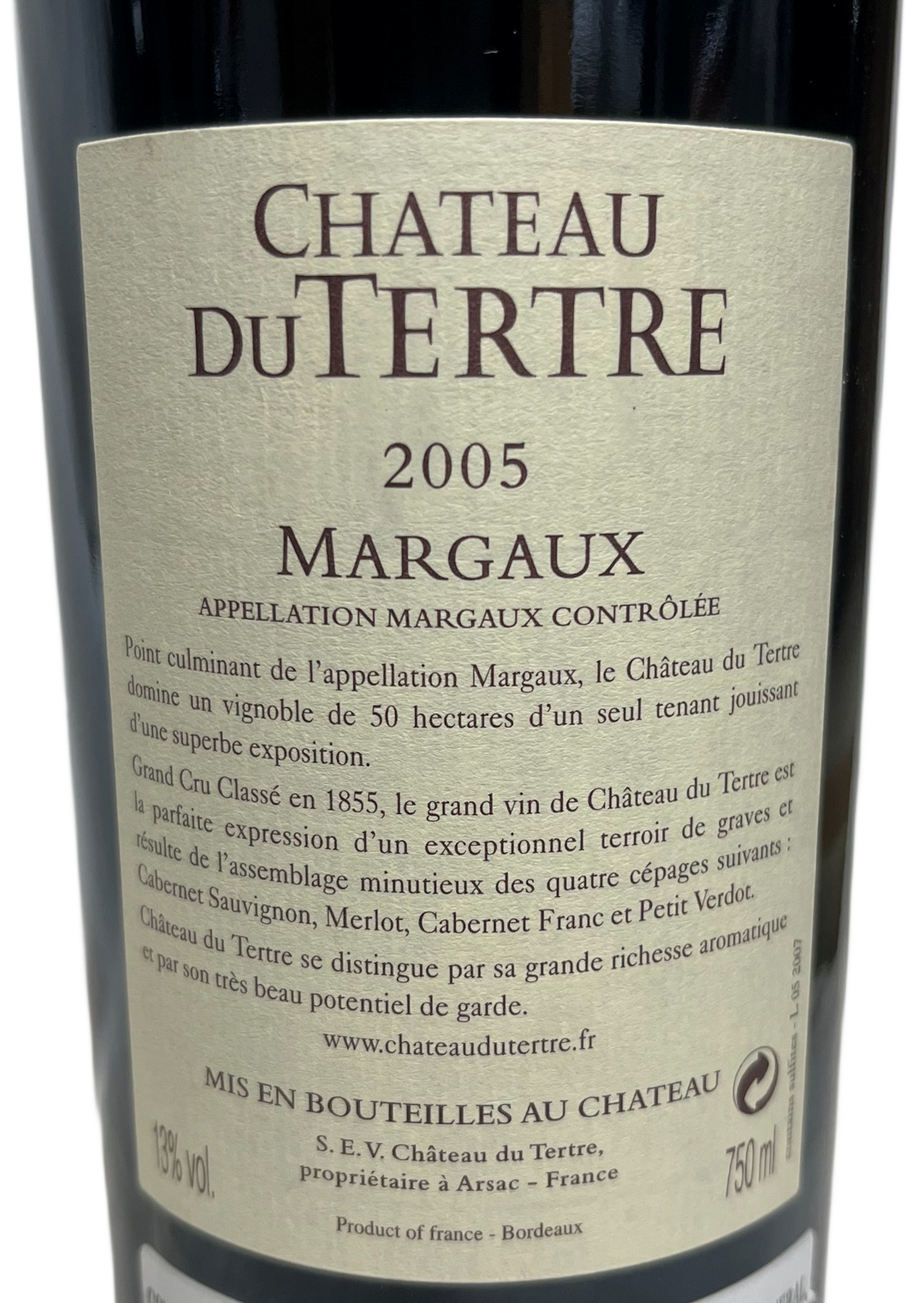 2005 Du Tertre Margaux