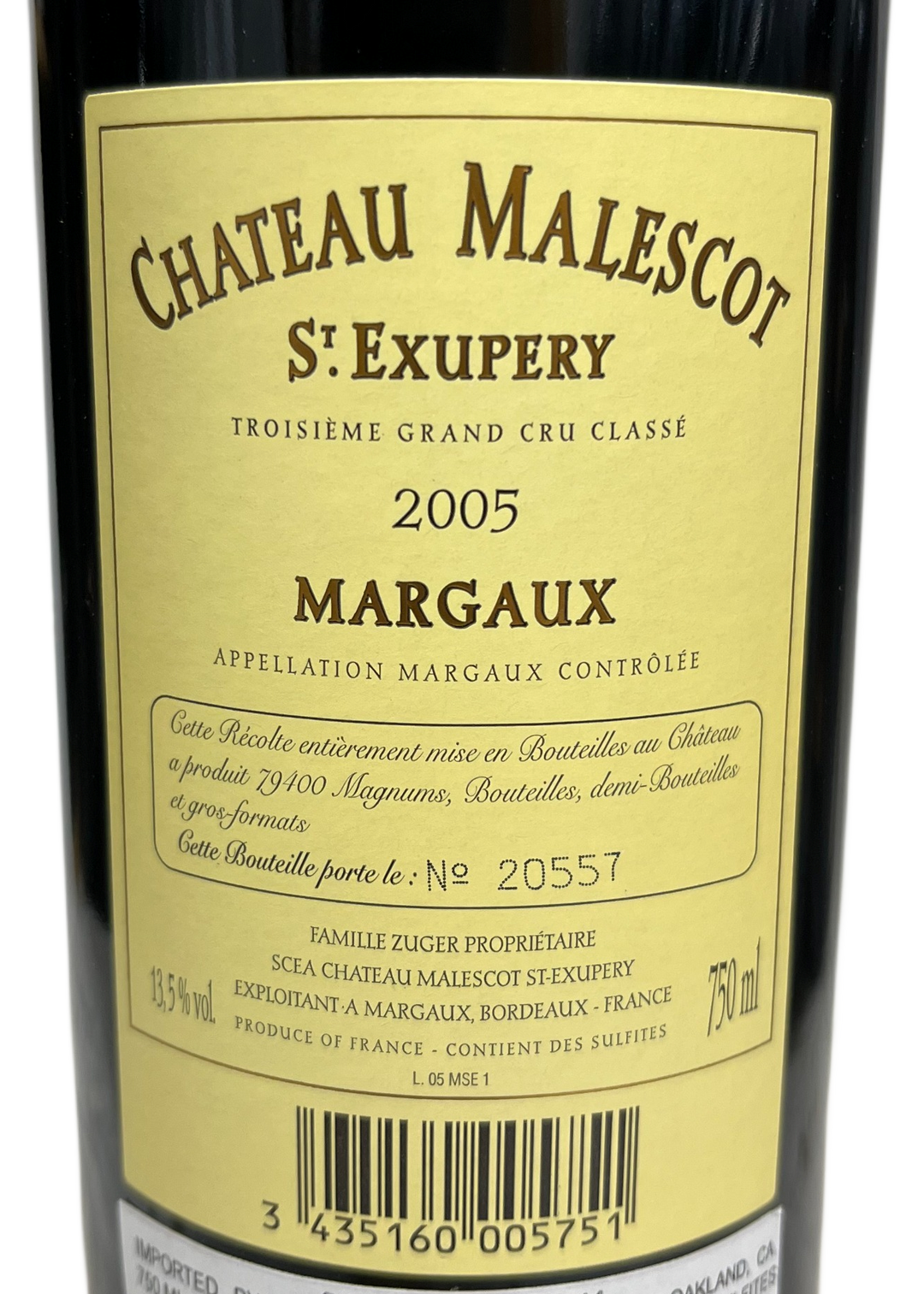 2005 Malescot St Exupery Margaux