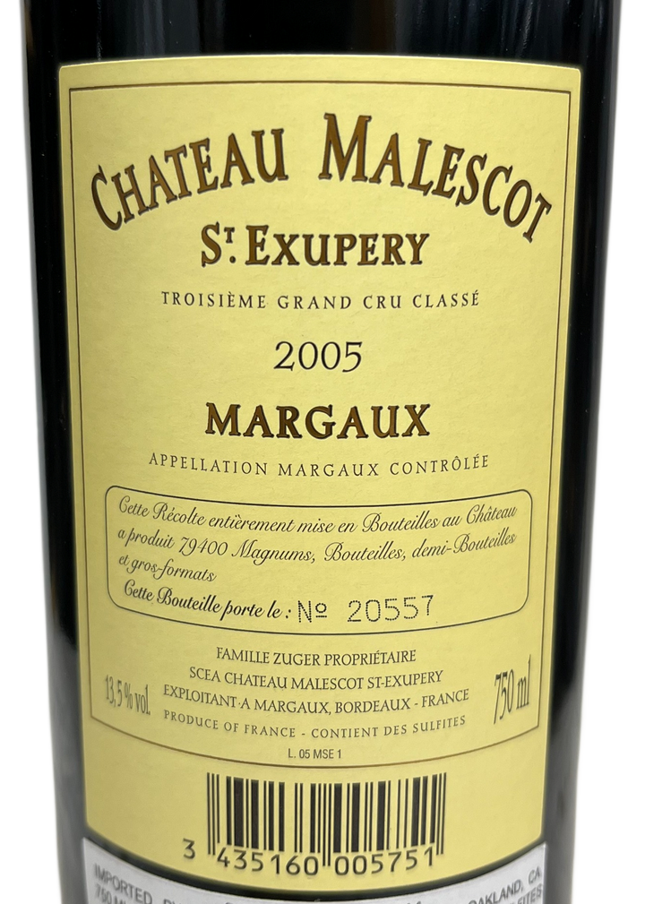 2005 Malescot St Exupery Margaux
