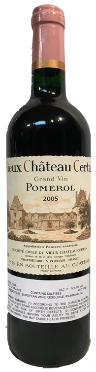 2005 Vieux Chateau Certan Pomerol