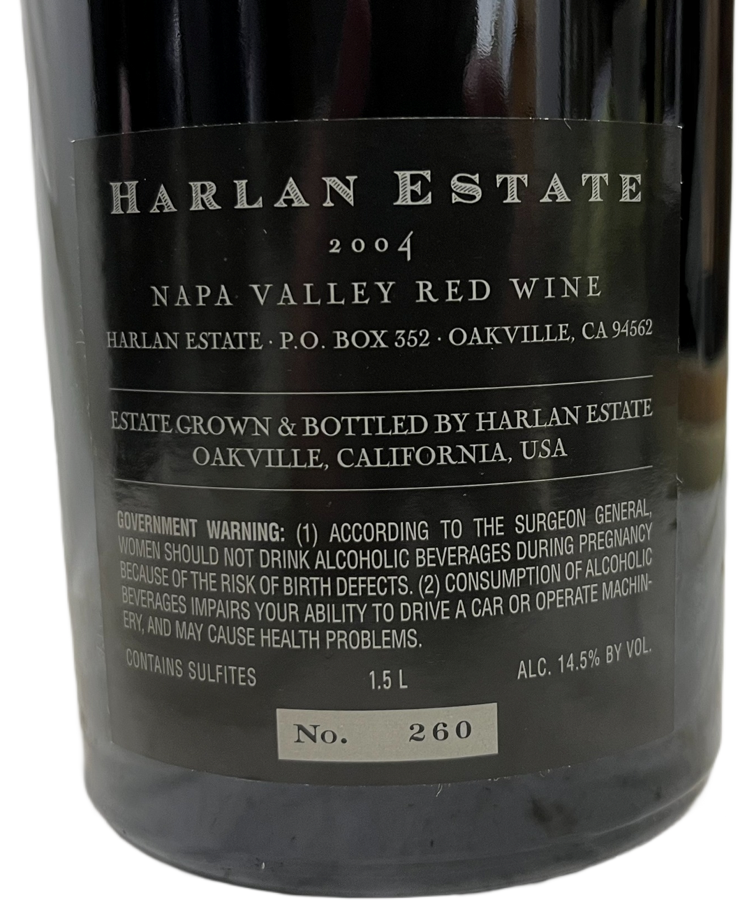2004 Harlan Estate Napa Valley Proprietary Red