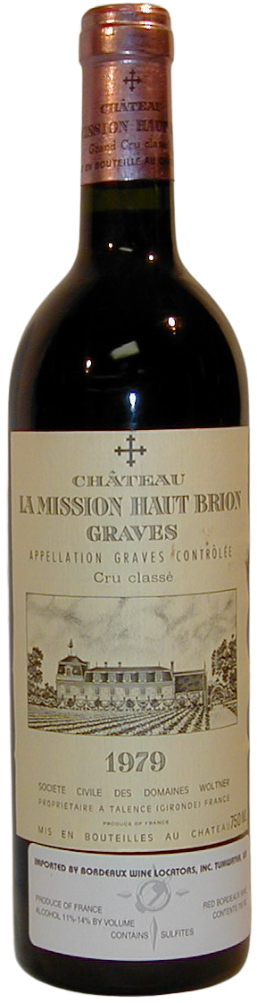 1979 La Mission Haut Brion Pessac Leognan