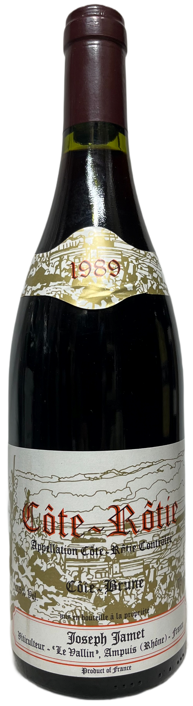 1989 Jamet Cote Rotie Cote Brune