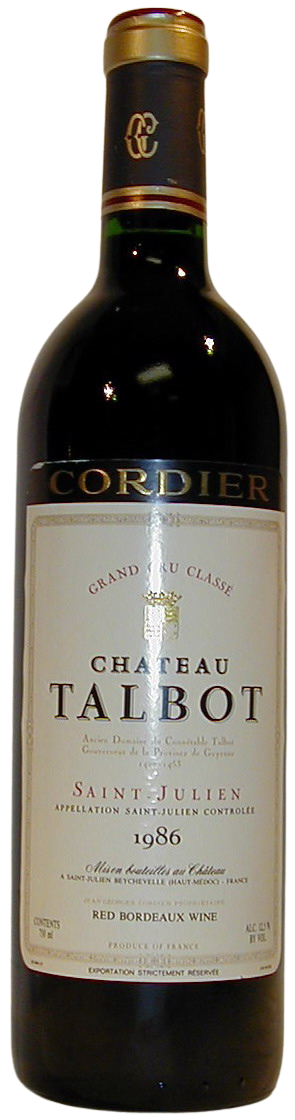 1986 Talbot St Julien