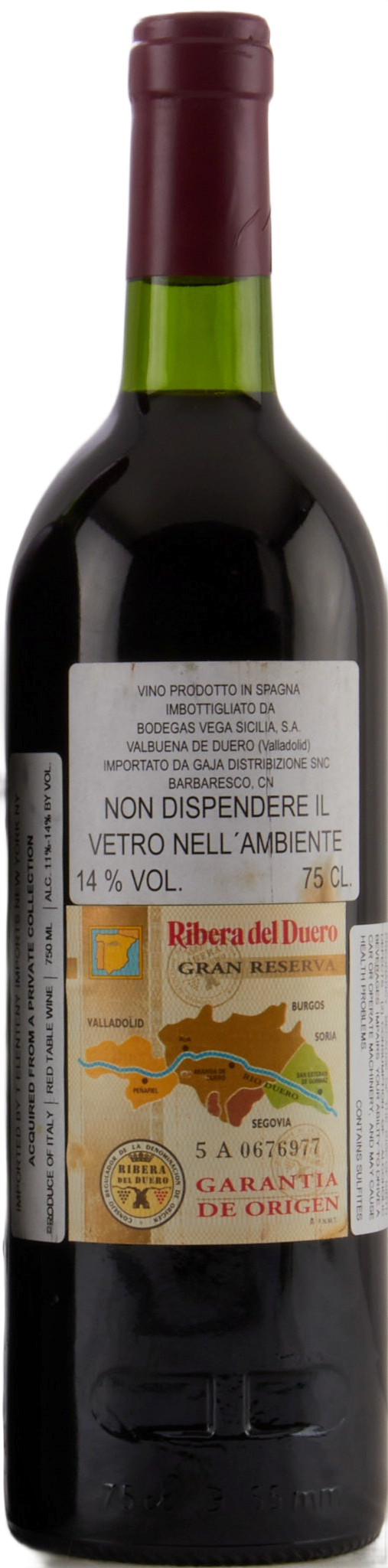 1987 Vega Sicilia Unico