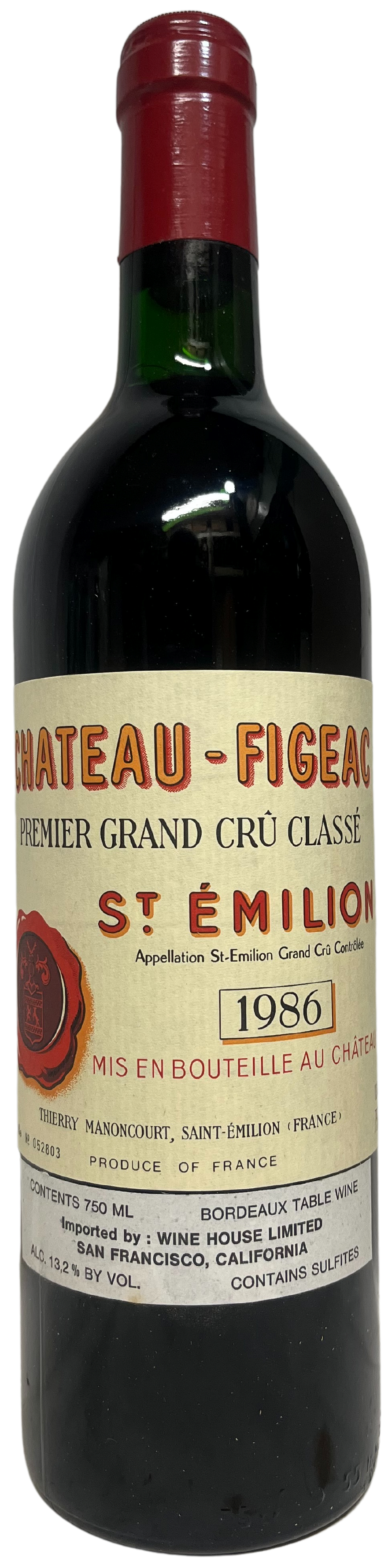 1986 Figeac St Emilion