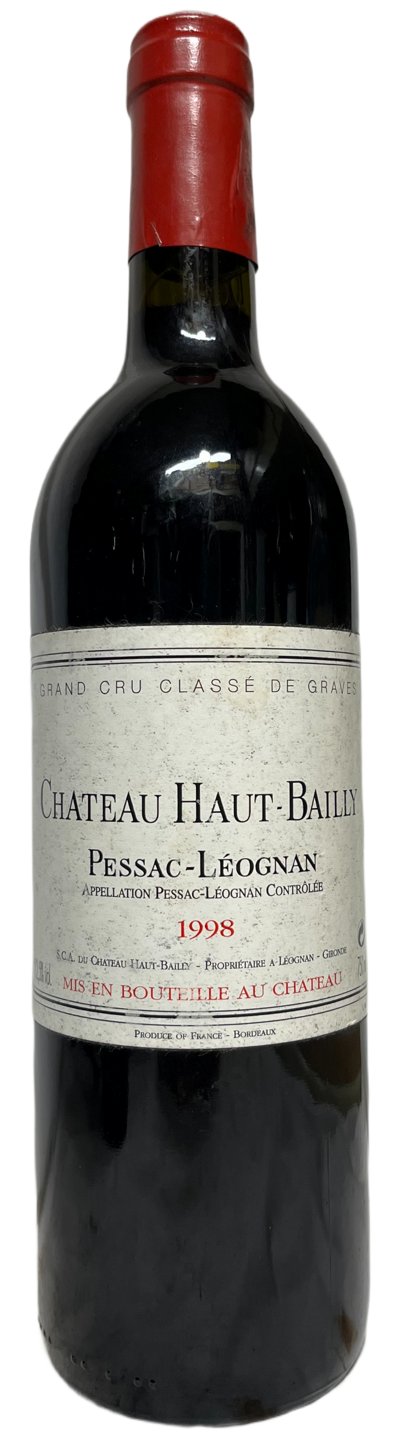 1998 Haut Bailly Pessac Leognan