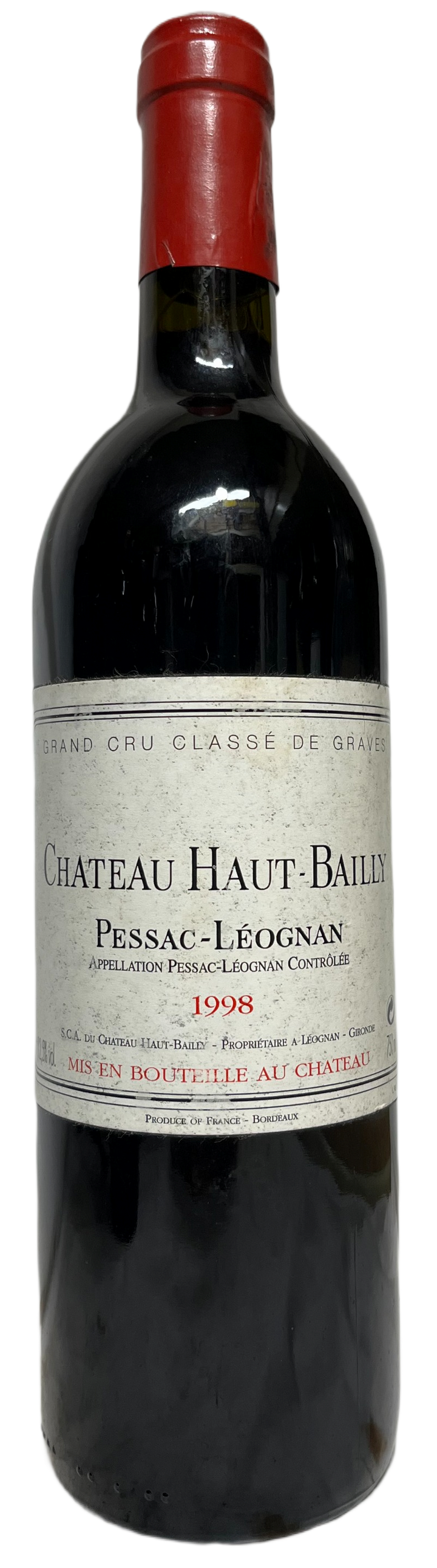 1998 Haut Bailly Pessac Leognan