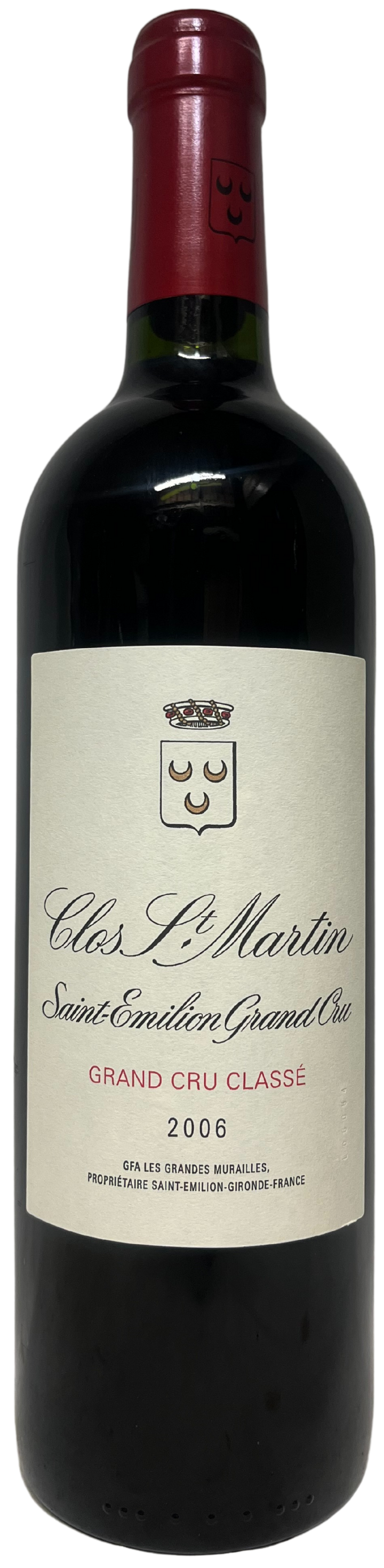 2006 Clos St Martin St Emilion