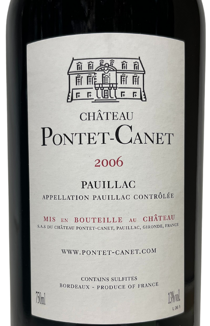2006 Pontet Canet Pauillac