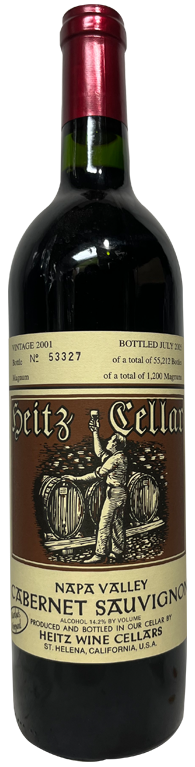 2001 Heitz Cellar Napa Valley Martha's Vineyard Cabernet Sauvignon