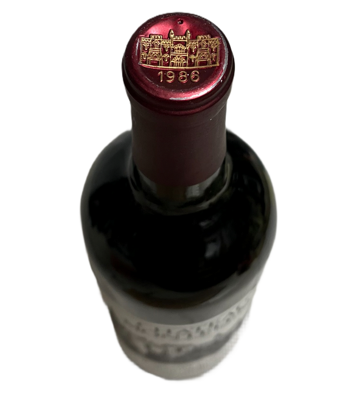 1986 Chateau Montelena Napa Valley Estate Cabernet