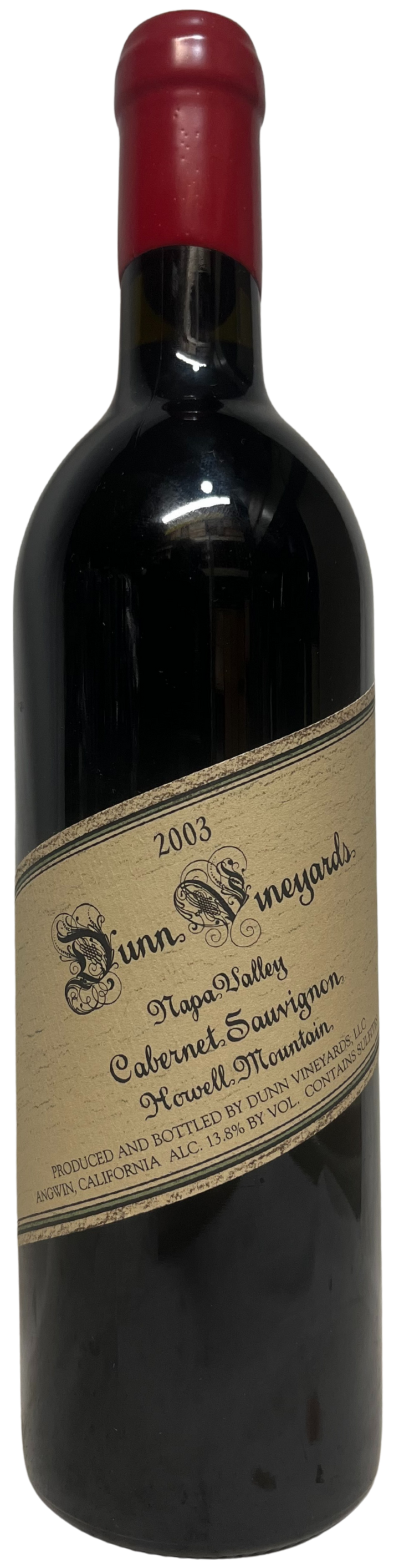 2003 Dunn Howell Mountain Cabernet Sauvignon