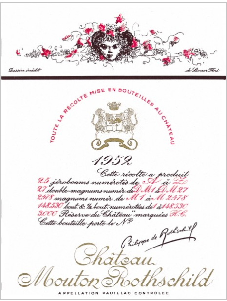 1952 Mouton Rothschild Pauillac