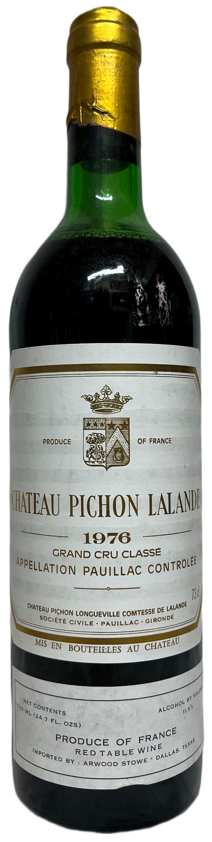 1976 Pichon Lalande Pauillac