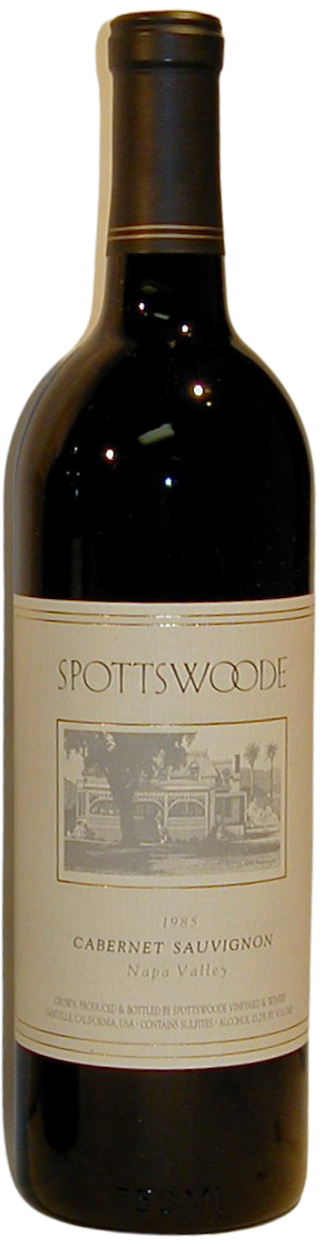 1985 Spottswoode Napa Valley Cabernet Sauvignon