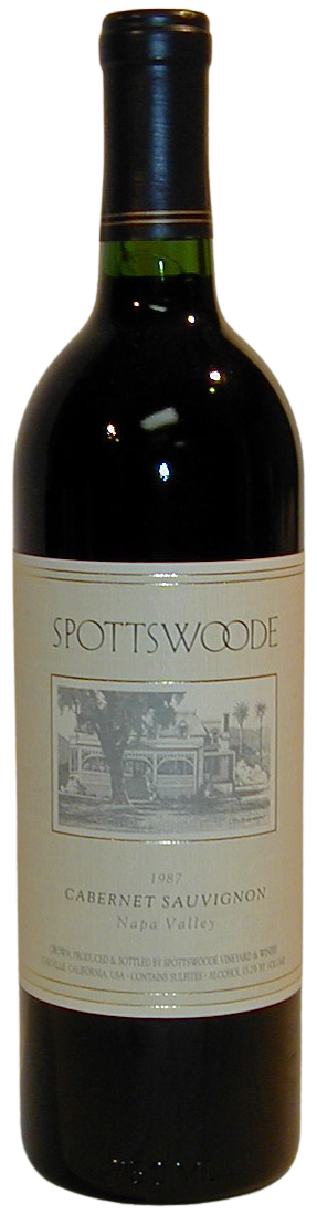 1987 Spottswoode Napa Valley Cabernet Sauvignon