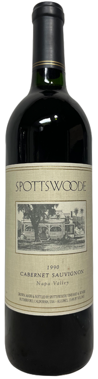 1990 Spottswoode Napa Valley Cabernet Sauvignon