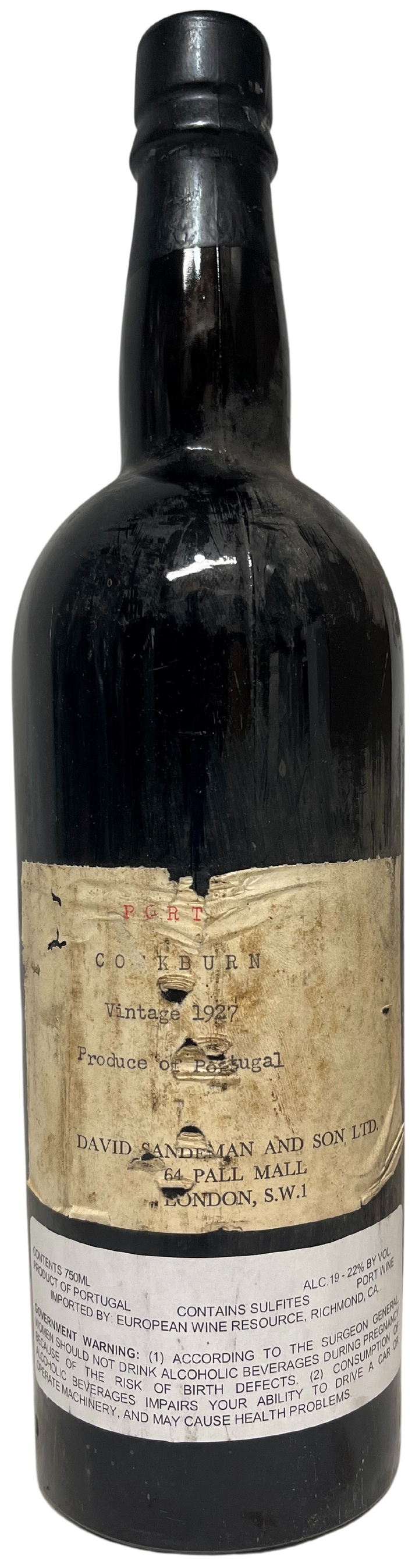1927 Cockburn's Port