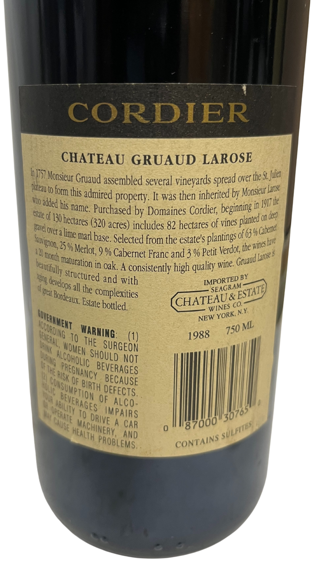 1988 Gruaud Larose St Julien