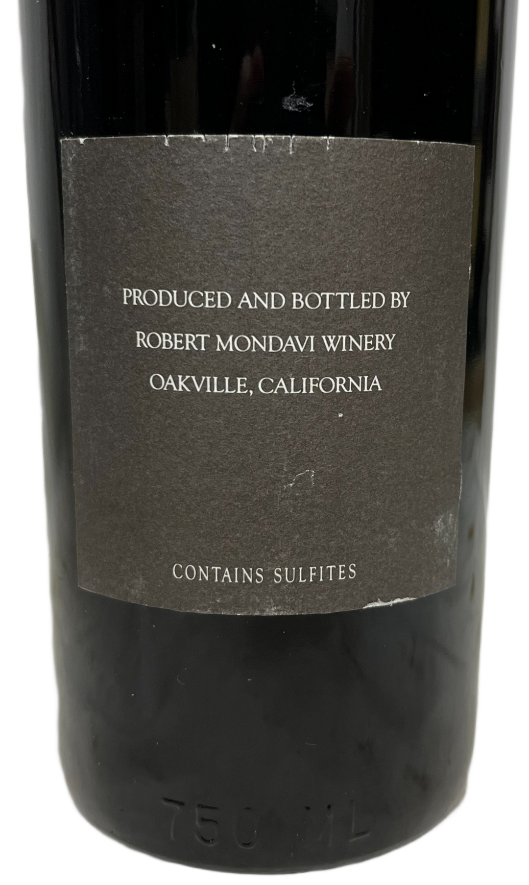 1987 Mondavi Napa Valley Reserve Cabernet