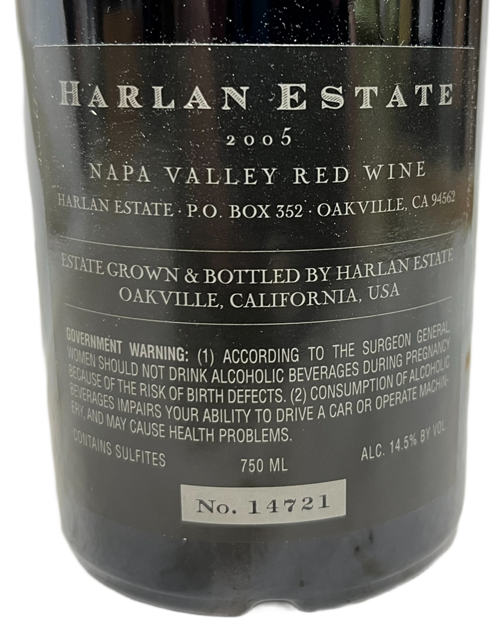 2005 Harlan Estate Napa Valley Proprietary Red