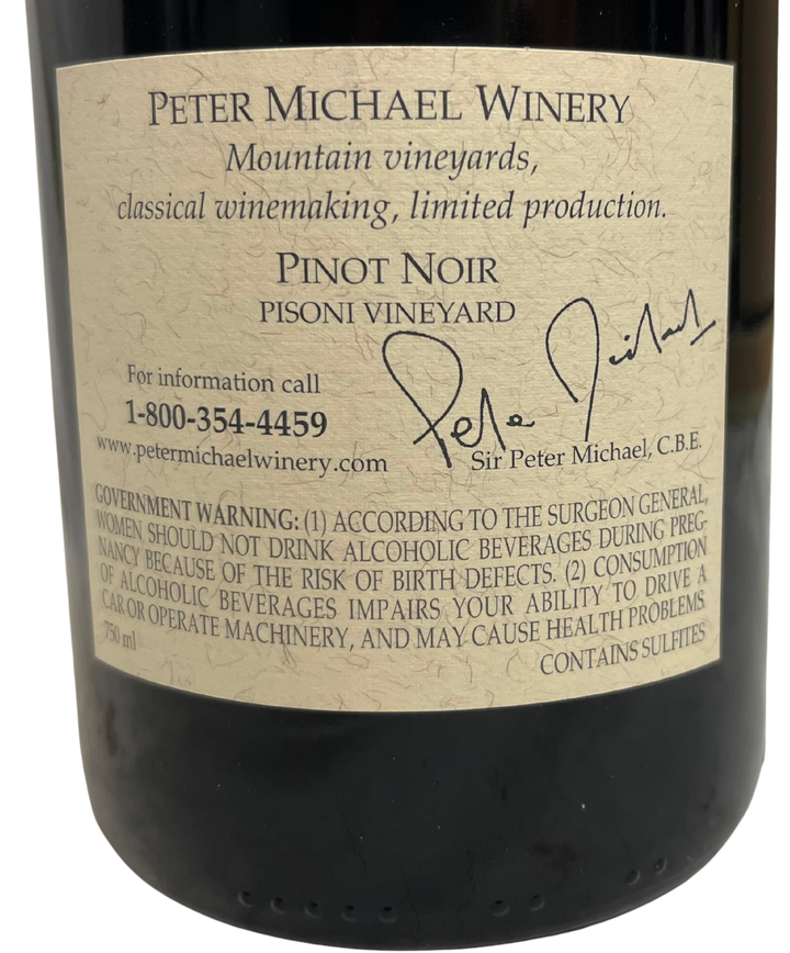 2001 Peter Michael Winery le Moulin Rouge Pinot Noir