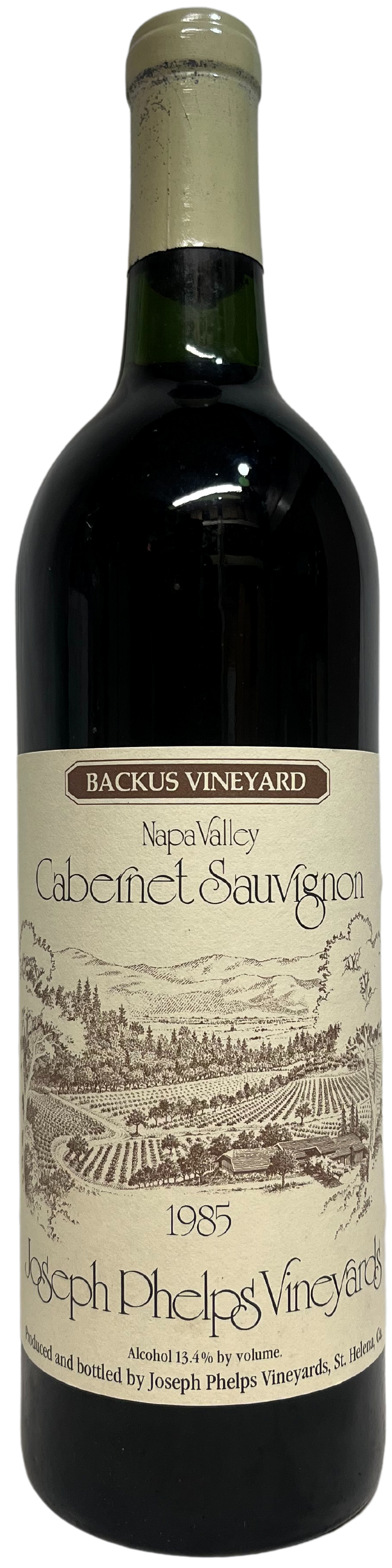 1985 Phelps Napa Valley Backus Cabernet