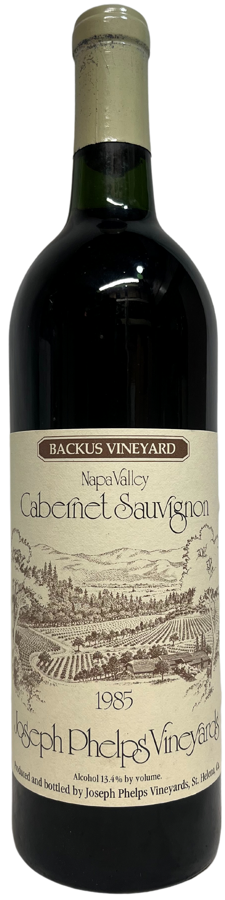 1985 Phelps Napa Valley Backus Cabernet