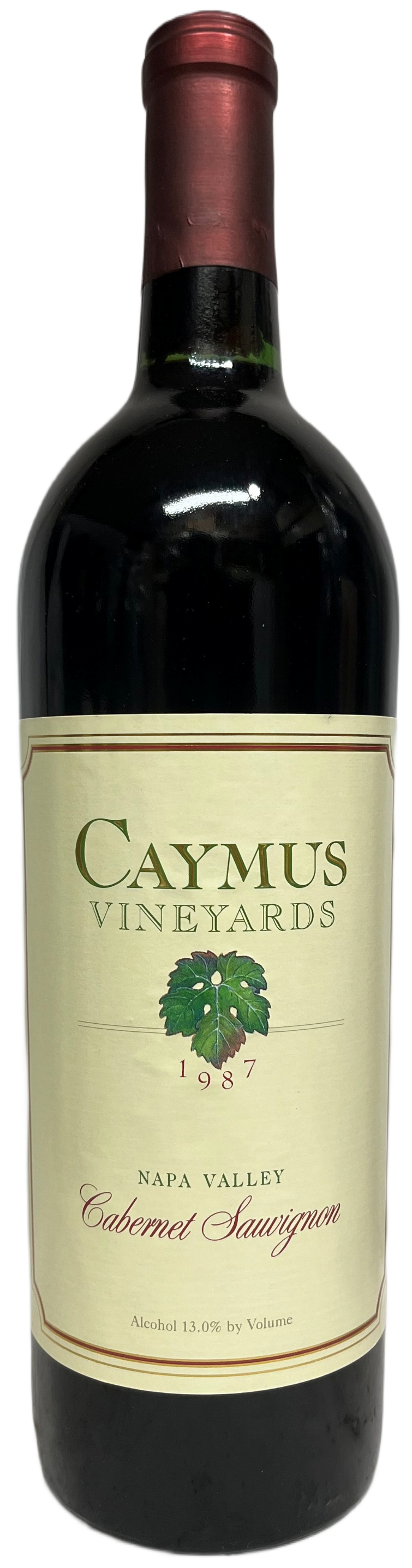 1987 Caymus Napa Valley Cabernet Sauvignon