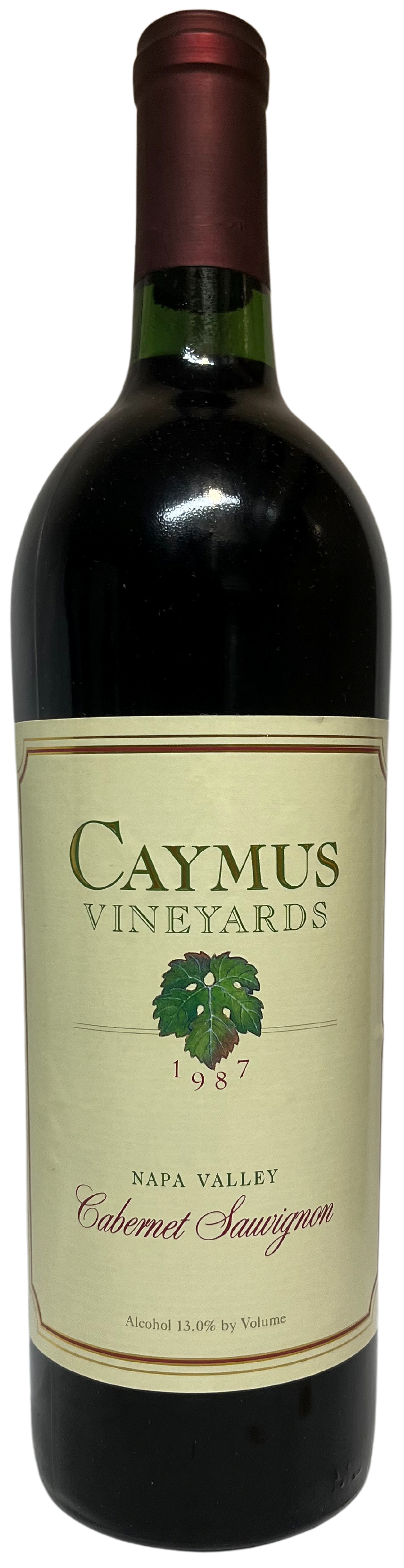 1987 Caymus Napa Valley Cabernet Sauvignon