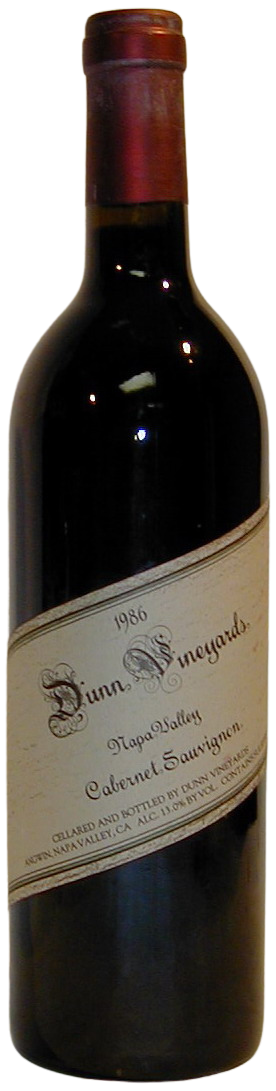 1986 Dunn Napa Valley Cabernet Sauvignon