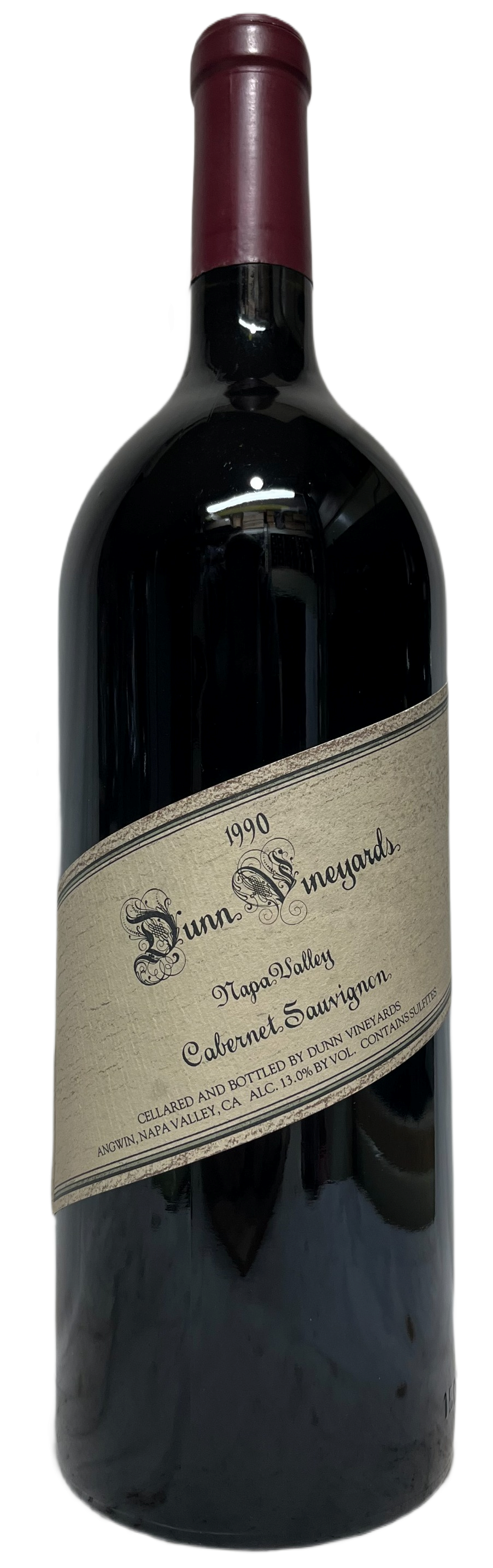 1990 Dunn Napa Valley Cabernet Sauvignon