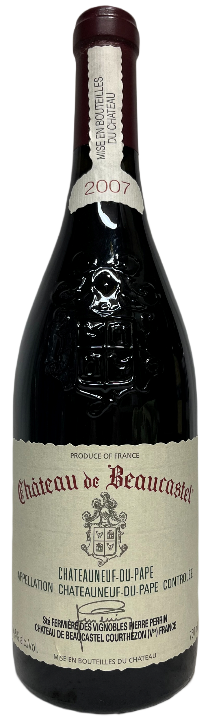 2007 Beaucastel Chateauneuf du Pape