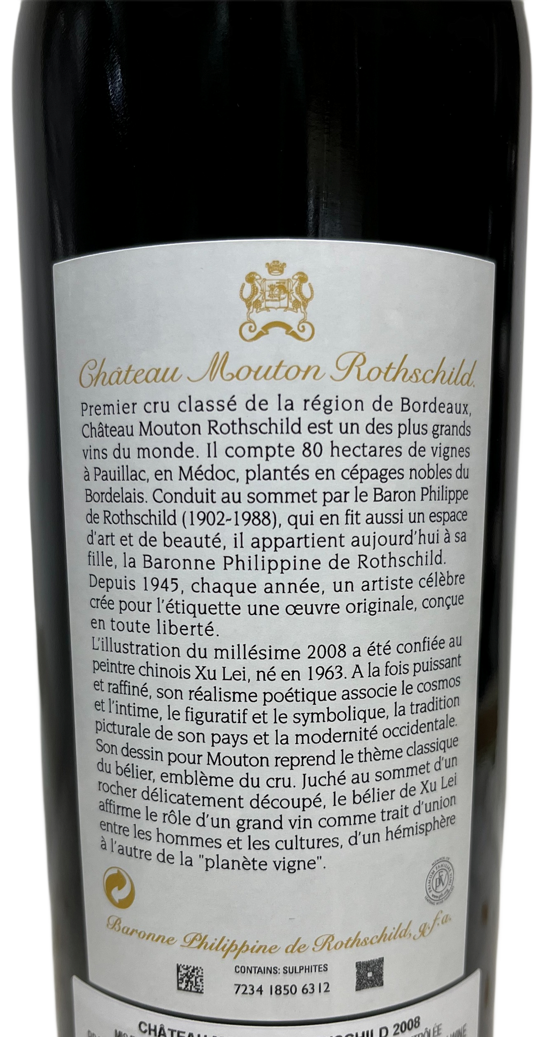 2008 Mouton Rothschild Pauillac