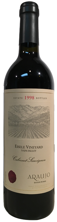 1998 Araujo Estate Napa Valley Eisele Vineyard Cabernet