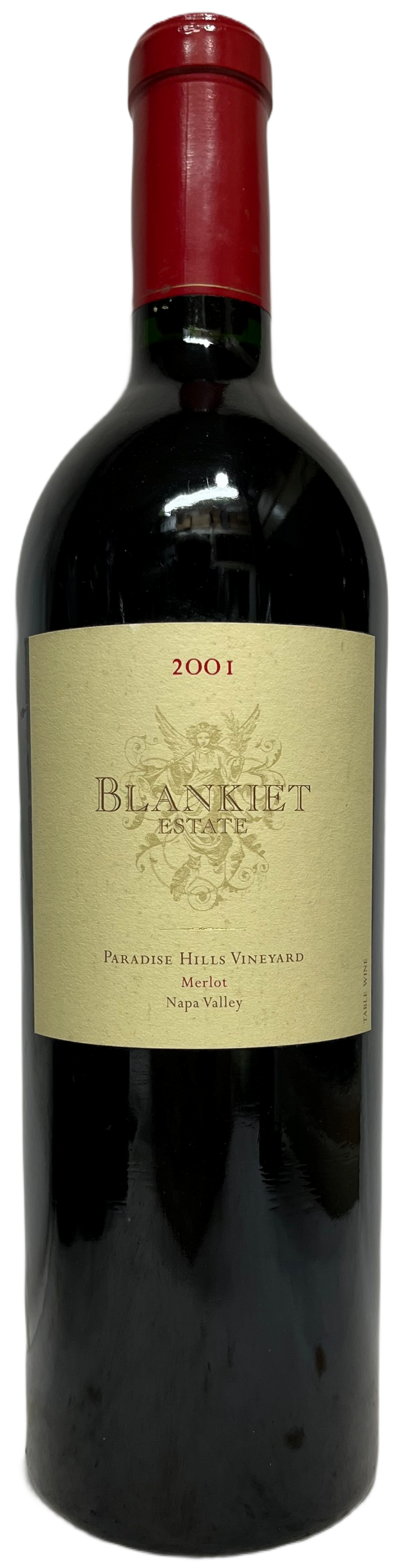 2001 Blankiet Merlot Paradise Hills Vineyard