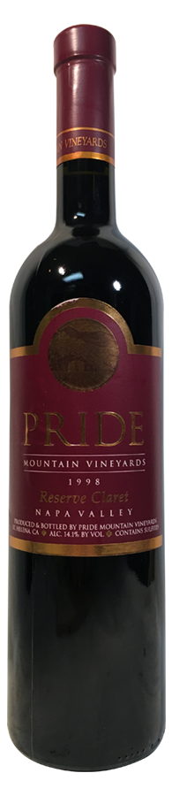 Pride Mountain Vineyards Reserve Claret 