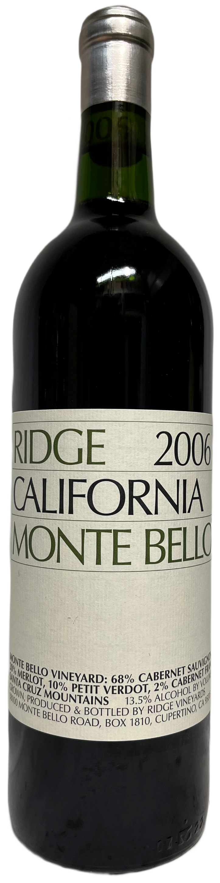 2006 Ridge Monte Bello Proprietary Red