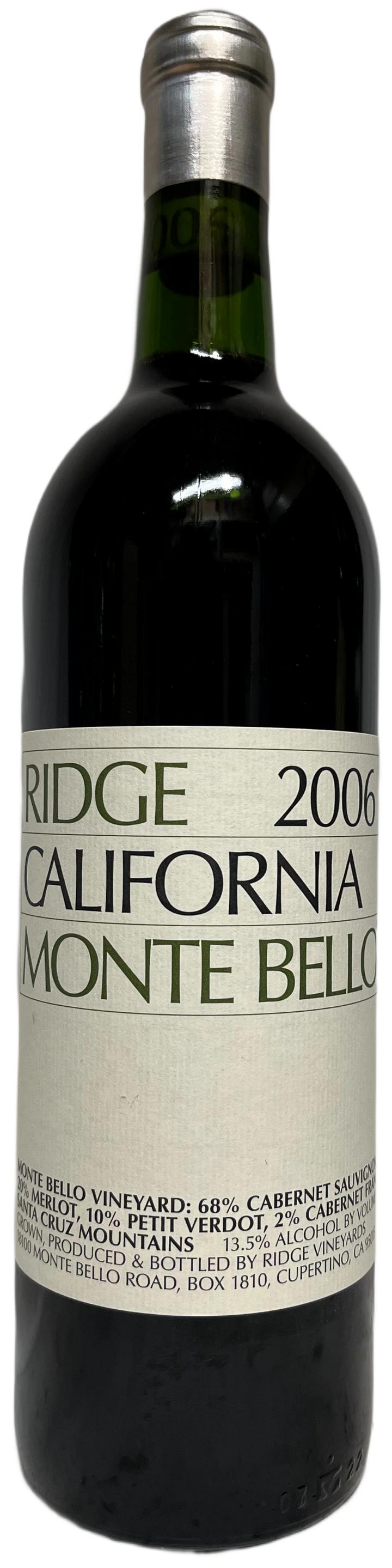2006 Ridge Monte Bello Proprietary Red