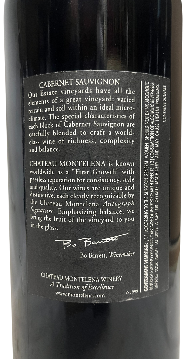 1997 Chateau Montelena Napa Valley Estate Cabernet