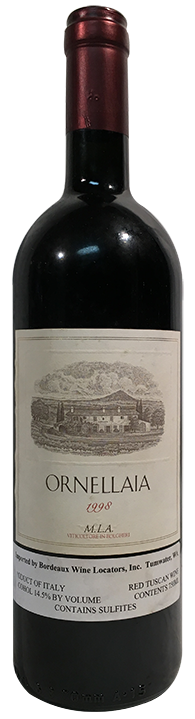 1998 Tenuta dell Ornellaia Tuscany Ornellaia