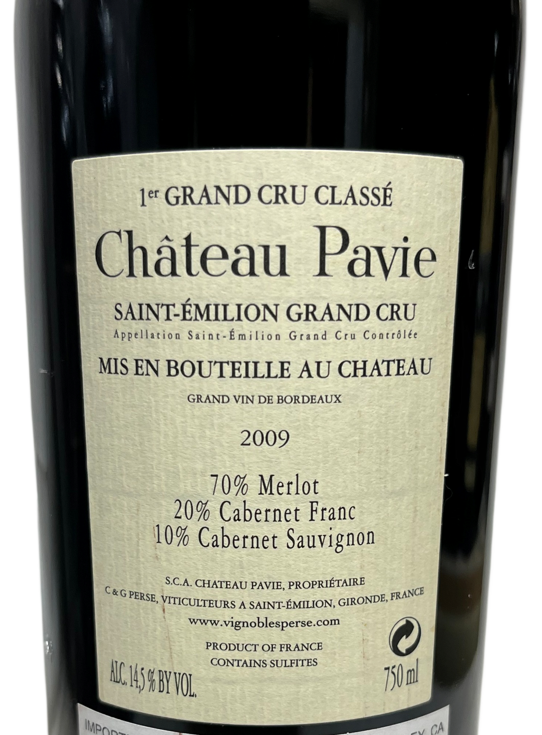 2009 Pavie St Emilion