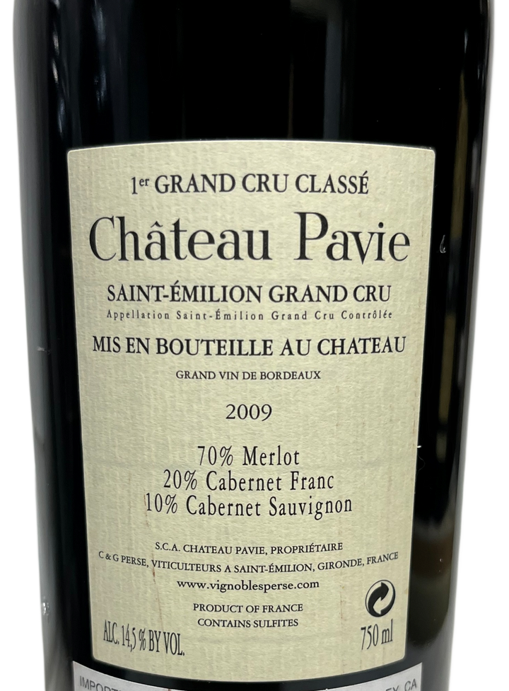 2009 Pavie St Emilion