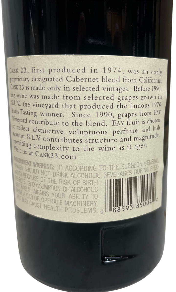 1998 Stags Leap Wine Cellars Cask 23 Cabernet