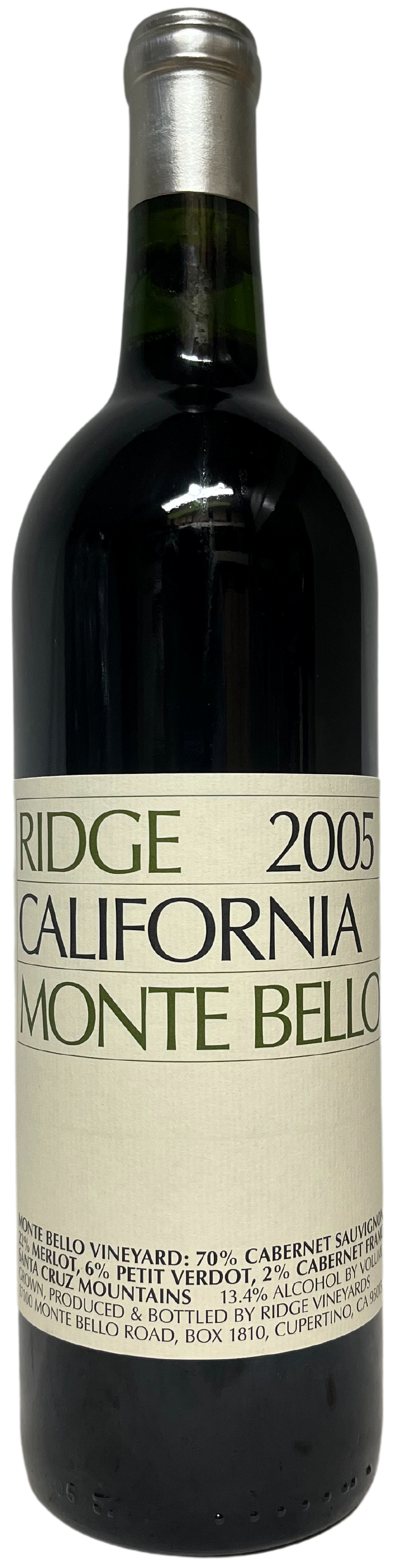 2005 Ridge Monte Bello Proprietary Red